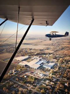 Aircraft flying over Brodhead