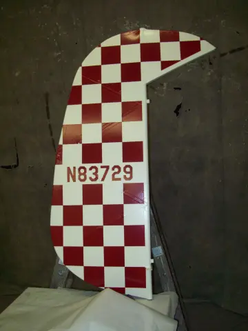 Champ aircraft tail