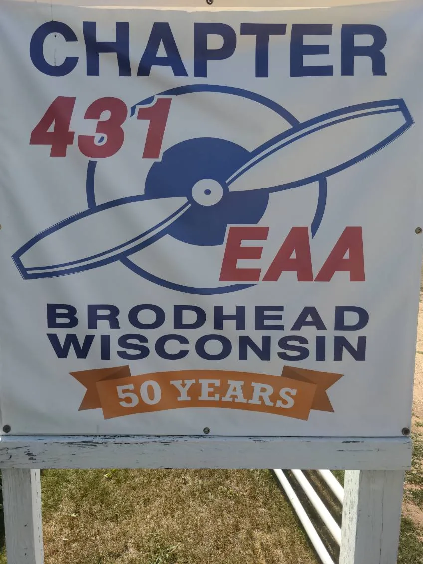 EAA Brodhead Wisconsin sign