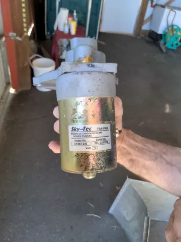 Sky-Tec starter part label